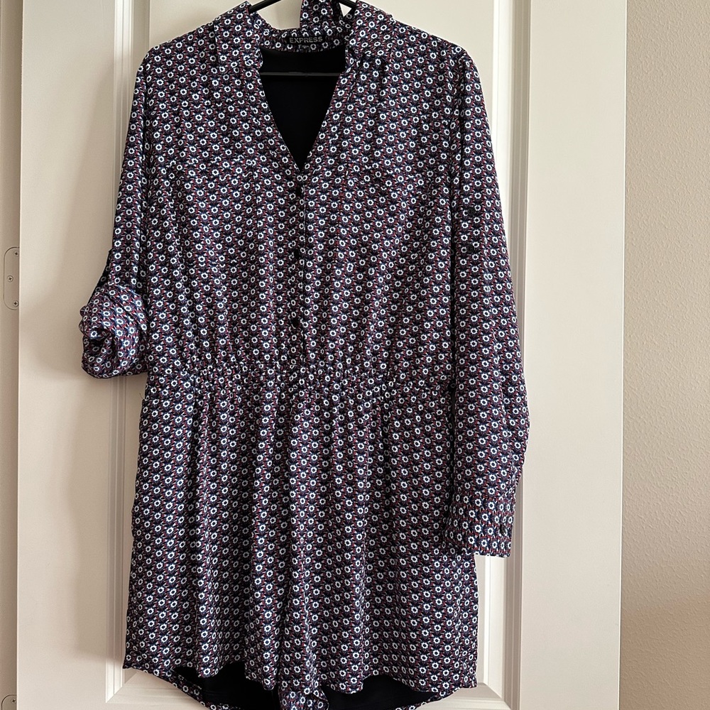 Express button up romper